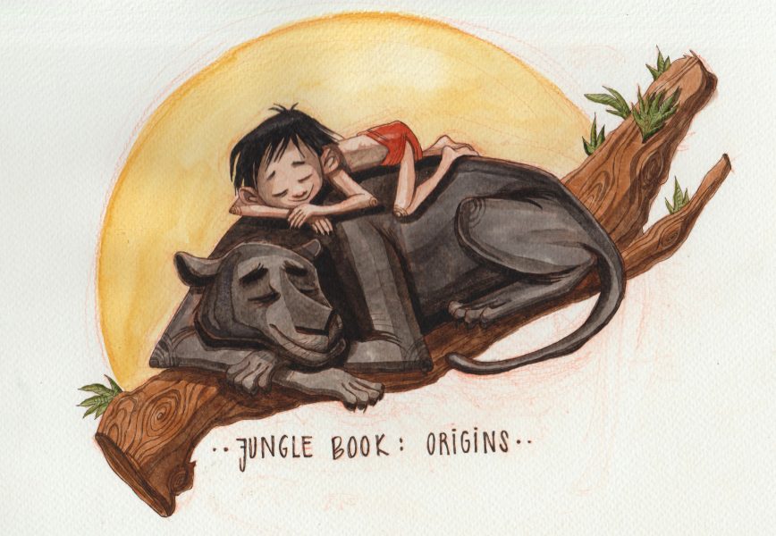 Jungle Book - Mowgli and Bagheera