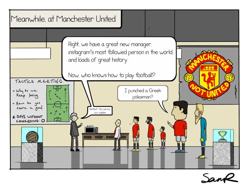 meanwhile at Man U