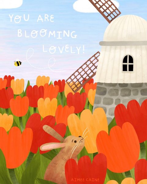 You are blooming lovely