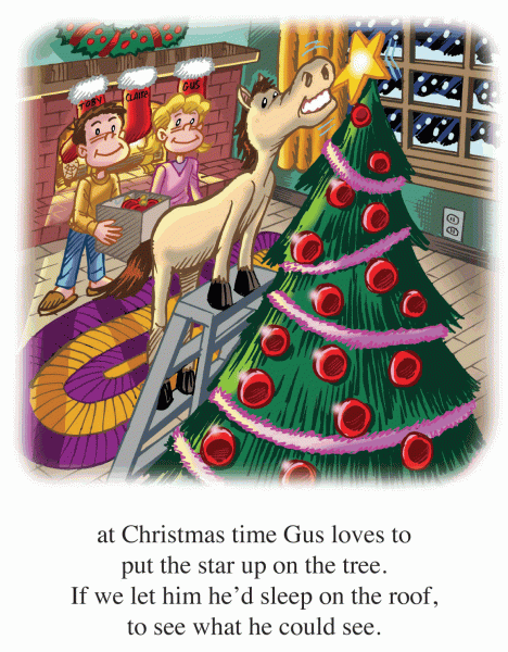 I Live With A Pony by Tom Arvis- Christmas Image Image
