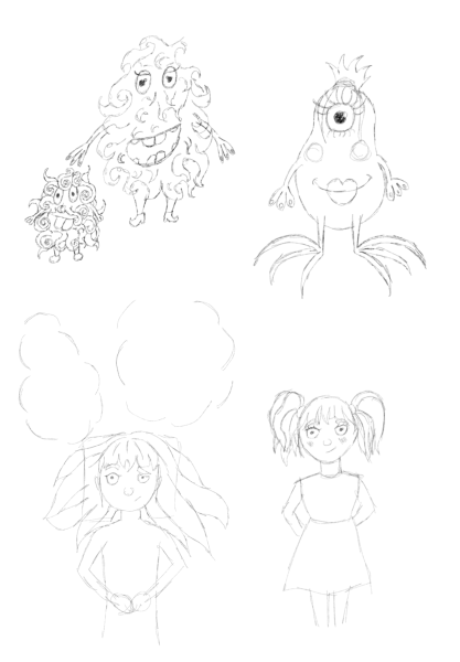 Monster sketches