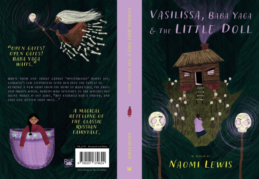 Vasilissa, Baba Yaga & the Little Doll Children's Book Cover Design