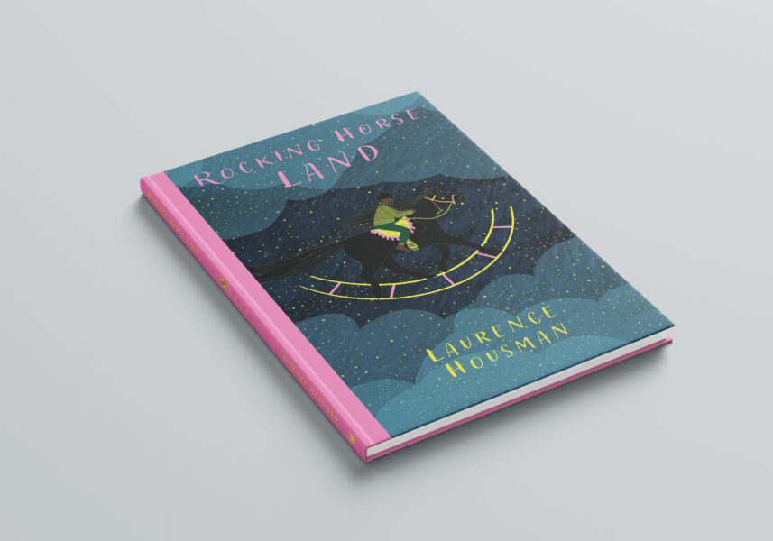 Rocking Horse Land Children's Book Cover Design Mock Up