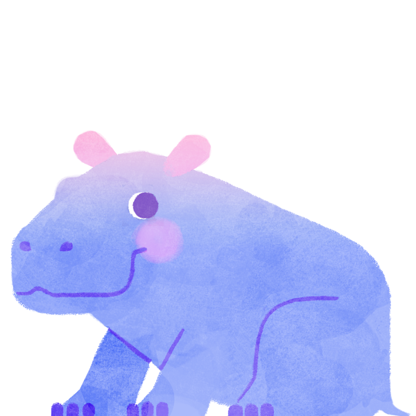 Ana Marques - Little hippo