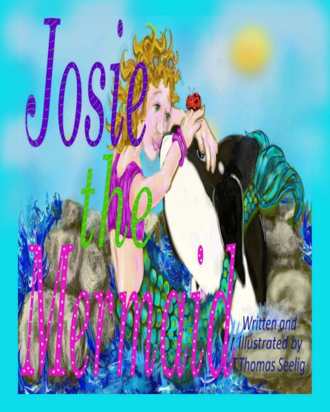 Book cover Josie the Mermaid 8x10