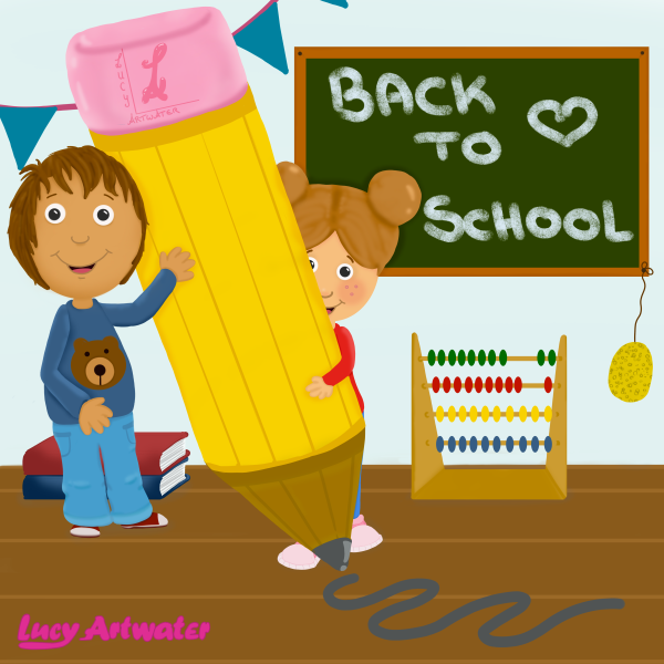 back to school by Lucy Artwater