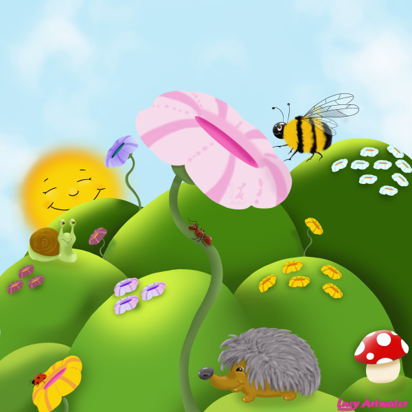 Garden Creatures by Lucy Artwater