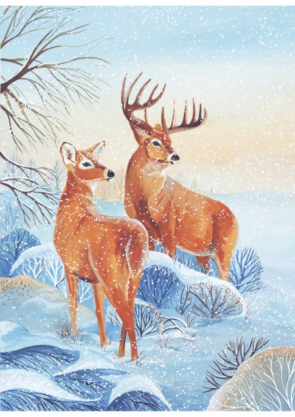 Christmas deer