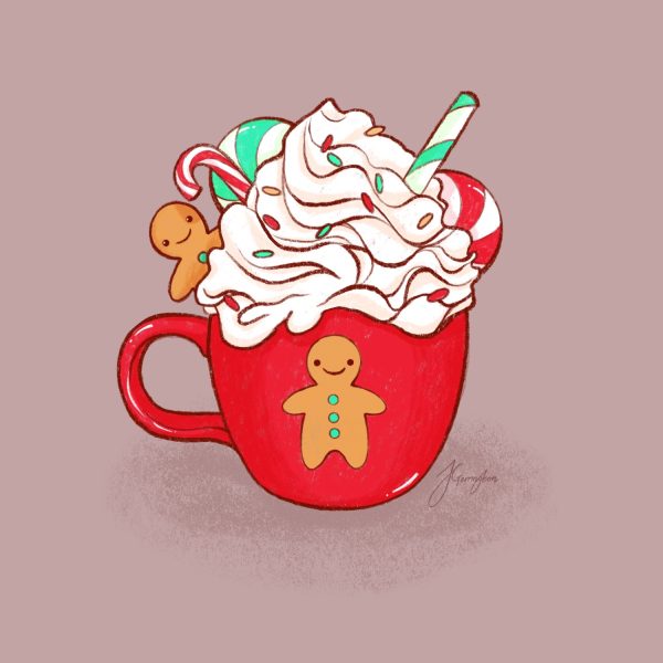 Digital beverage illustration