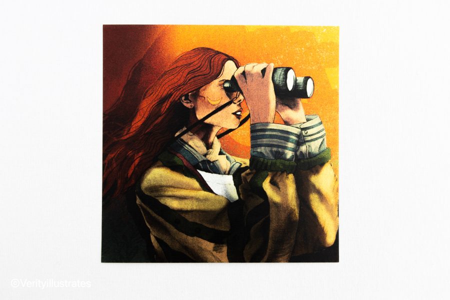 Binocular Girl