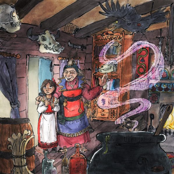 Inside Baba Yaga's House