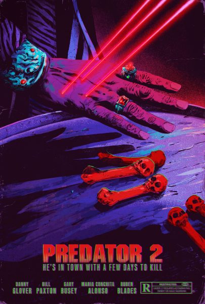 Estevan Silveira_Predator 2 poster