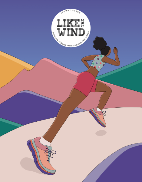 Like the Wind Magazine, Cover Illustration