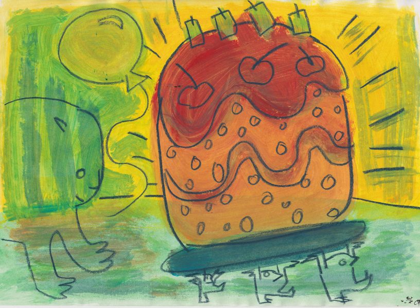 Monsters Birthday Greetings Card