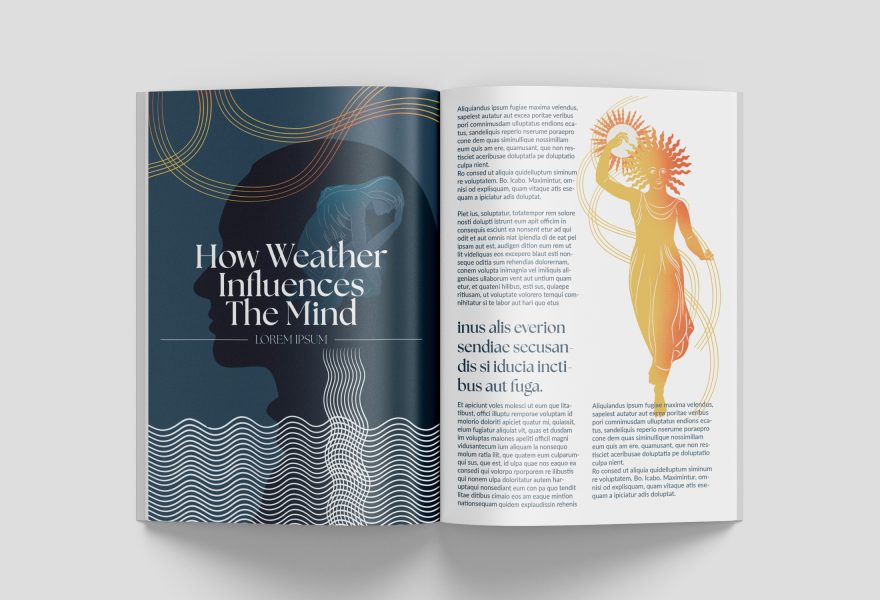 Weather Article mock up