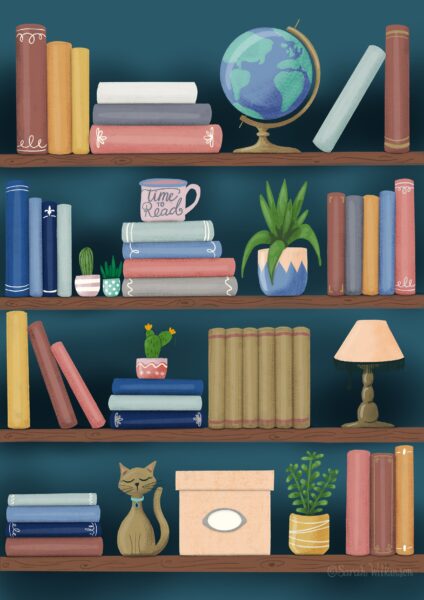 Illustrated Bookcase