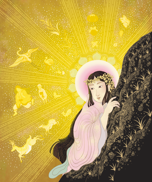 Stories in the Stars_The-Sun-Goddess_Japanese-folktale