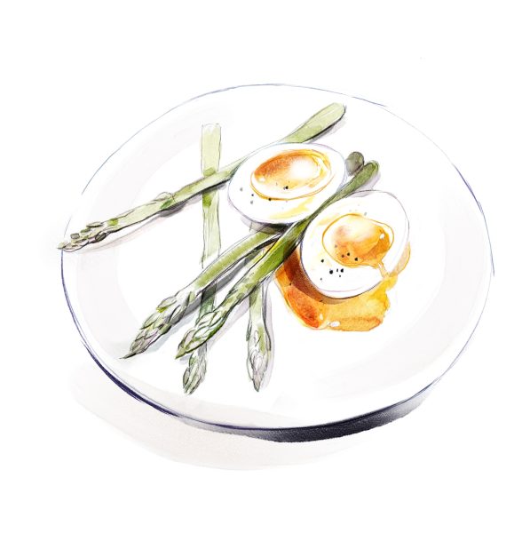 Eggs and Asparagus