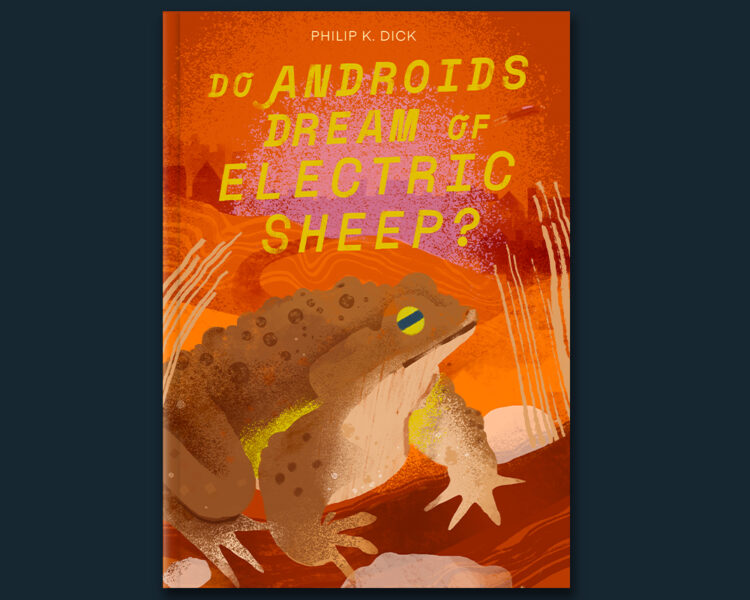 Book cover for 'Do androids dream of electric sheep?'
