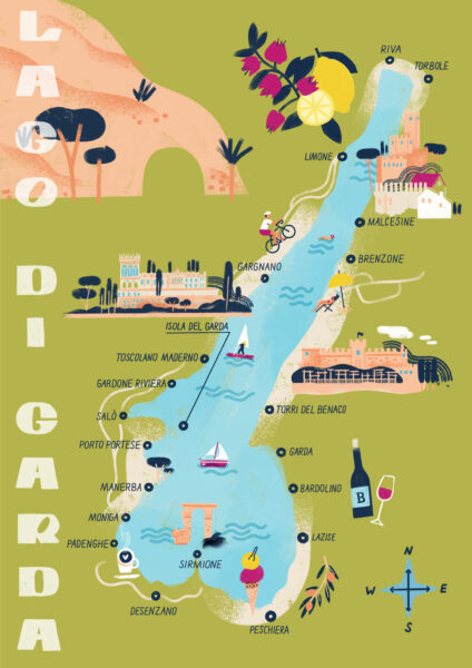 Lake Garda Map