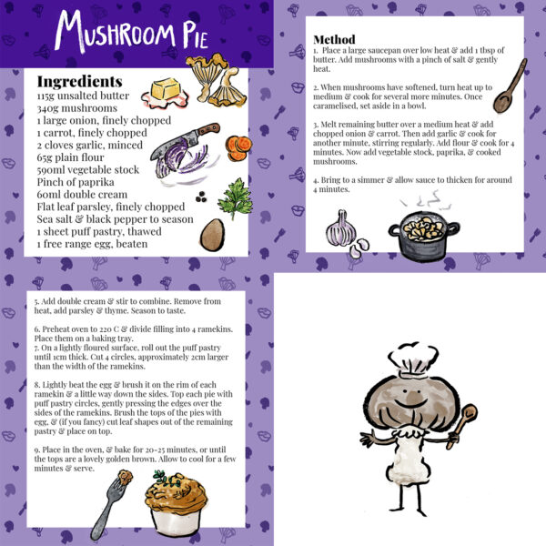 Mushroom Pie Recipe