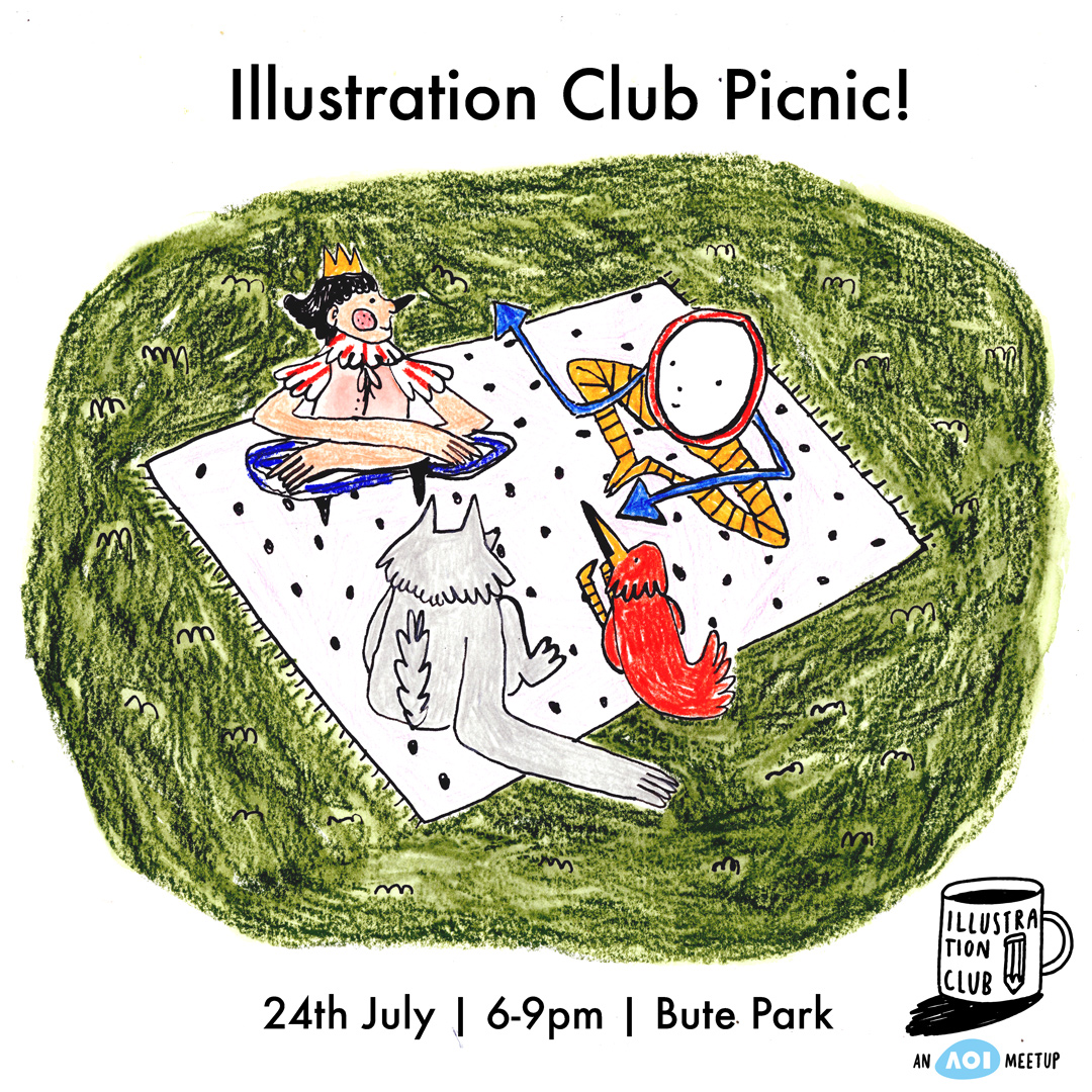 Cardiff illustrator meet-up / Illustration Club / Drink & Draw – The AOI