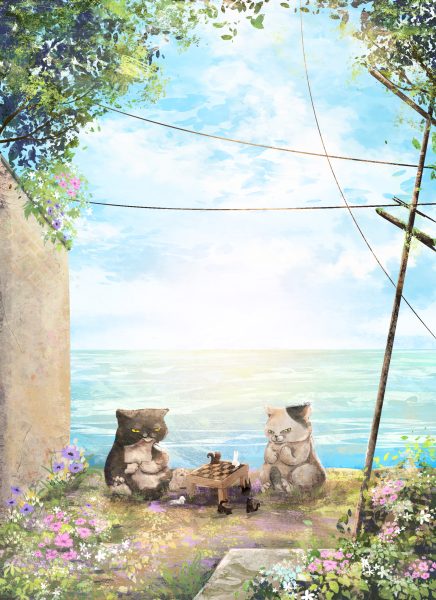 Cats in the garden_l