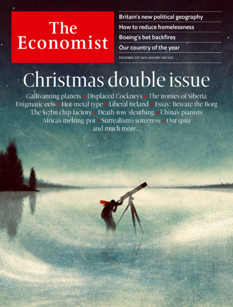 THE ECONOMIST - CHRISTMAS ISSUE COVER 2019