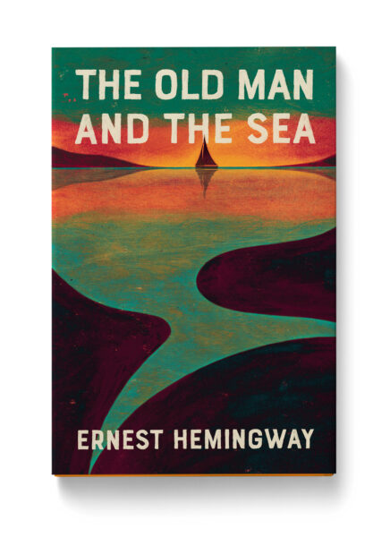 THE OLD MAN AND THE SEA - ERNEST HEMINGWAY - BOOK COVER