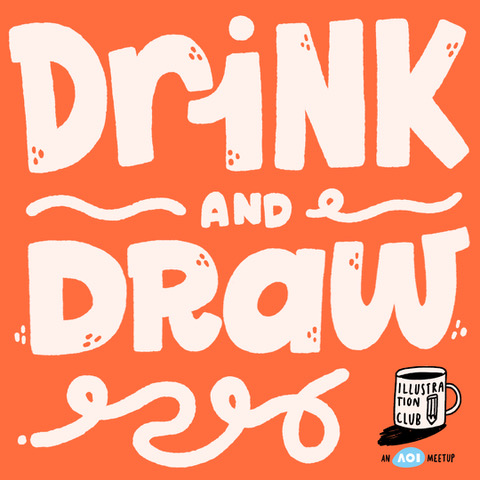 Cardiff illustrator meet-up / Illustration Club / Drink & Draw – The AOI