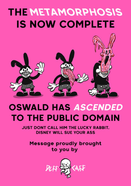 Oswald Rabbit PSA