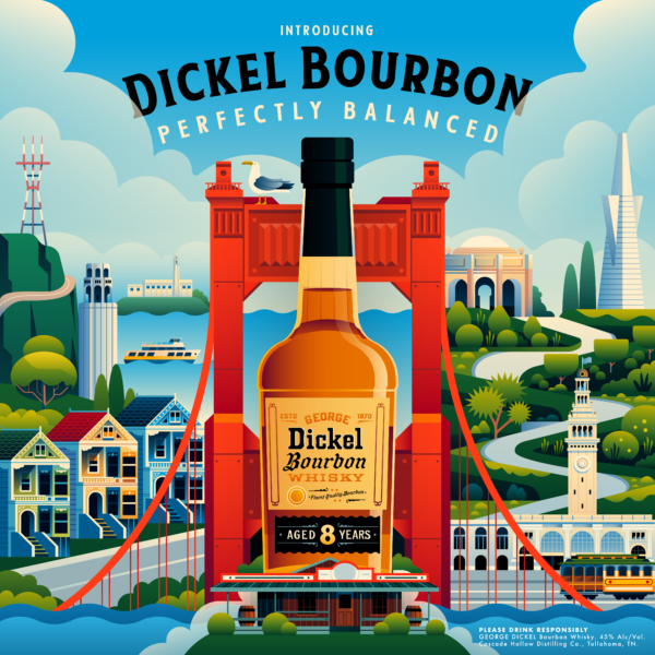 Dickel Bourbon San Francisco