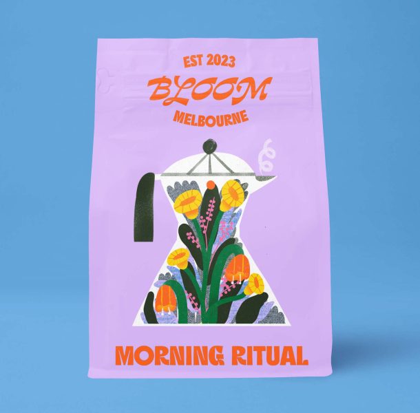 In Bloom Coffee Label