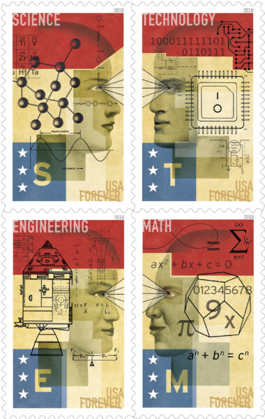 USPS STEM Stamps