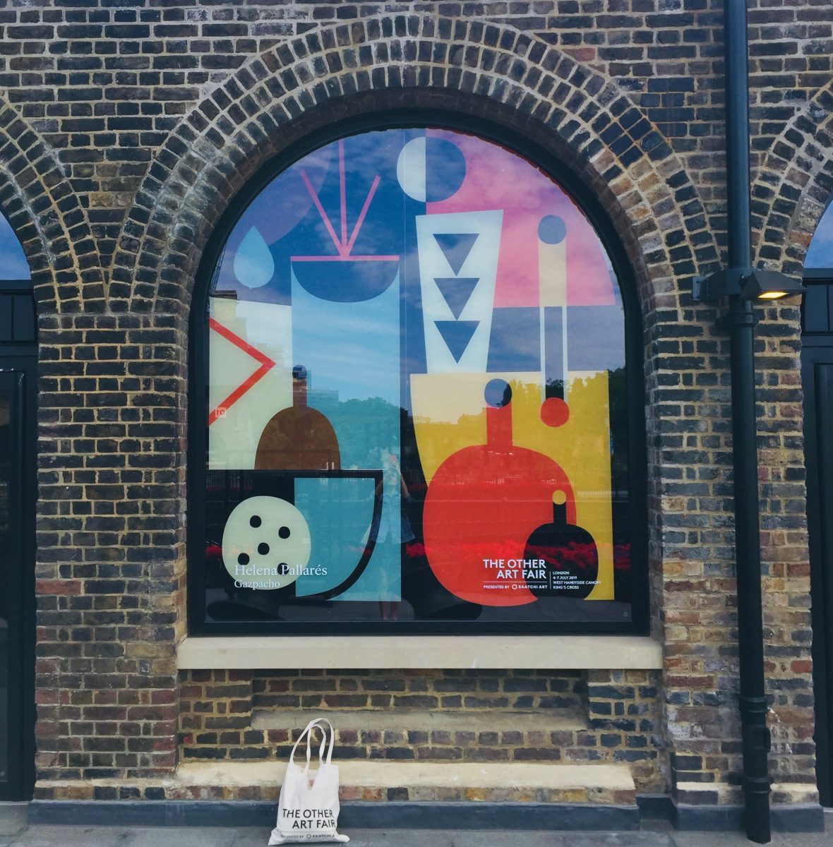 Design for Ba&sh window shop in London Coal Drops Yard King's Cross market comissioned by The Other Art Fair