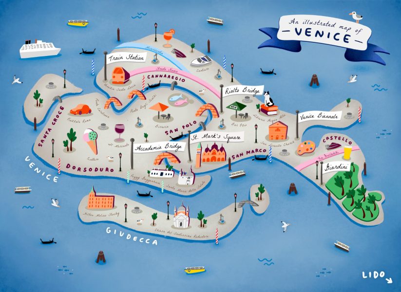 Venice+Map+Original