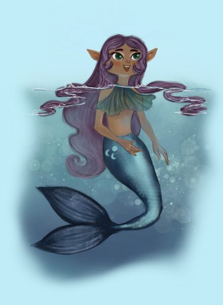 Mermaid_And_The_Moon_Character