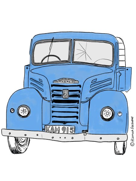 Bluebell the truck