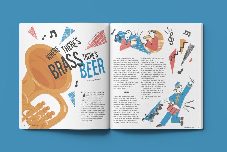 Ferment Magazine - 'Where There's Brass There's Beer'