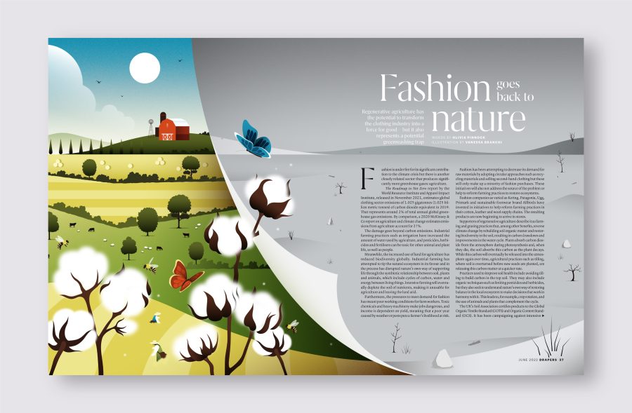Fashion Goes Back to Nature – Drapers Magazine