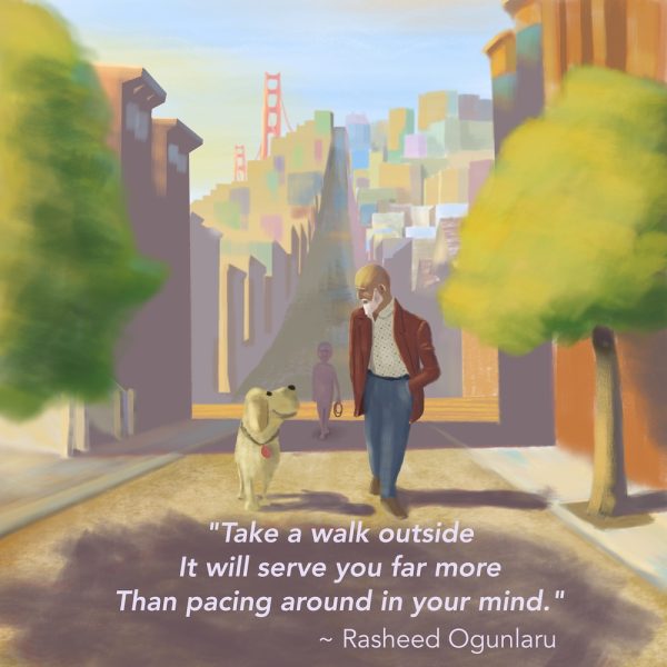 Take a walk outside