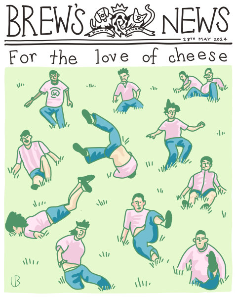 Cheese race editorial