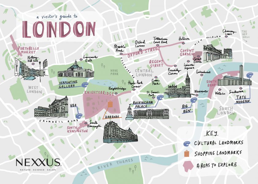 Nexxus/Unilever Maps