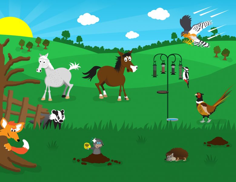 Animal scene