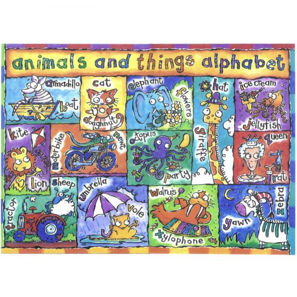 animals and things alphabet