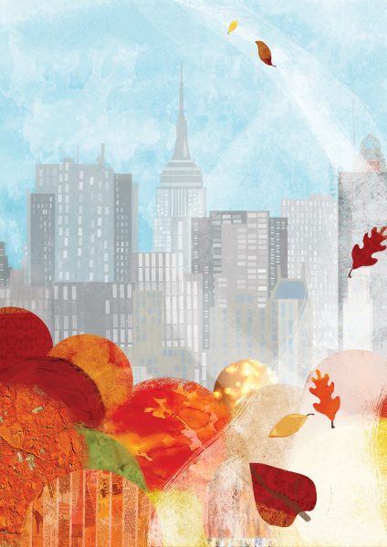 Autumn in New York Editorial