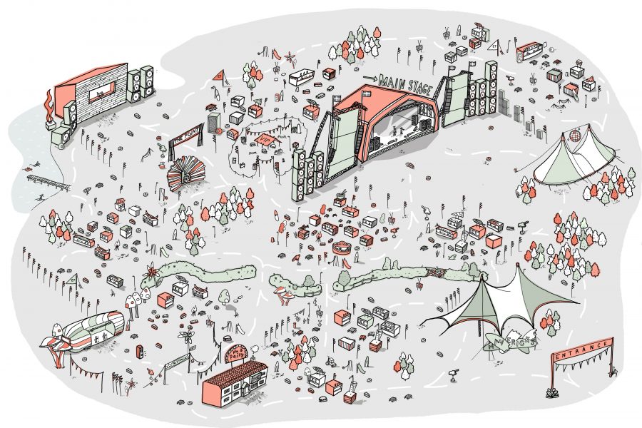 Boardmasters Festival Map