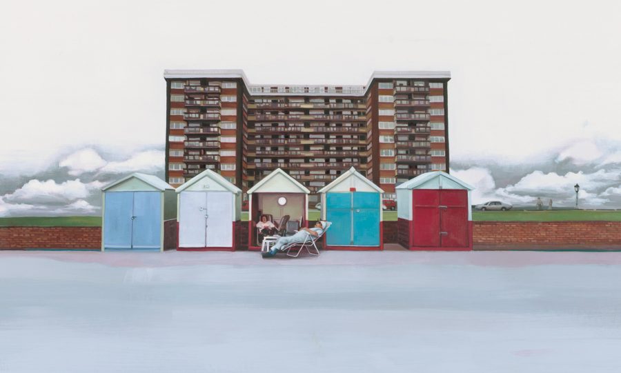 Brighton Beach Huts AOI Illustration Award Winner