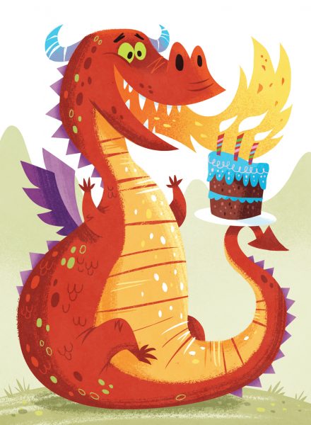 Dragon Birthday Card