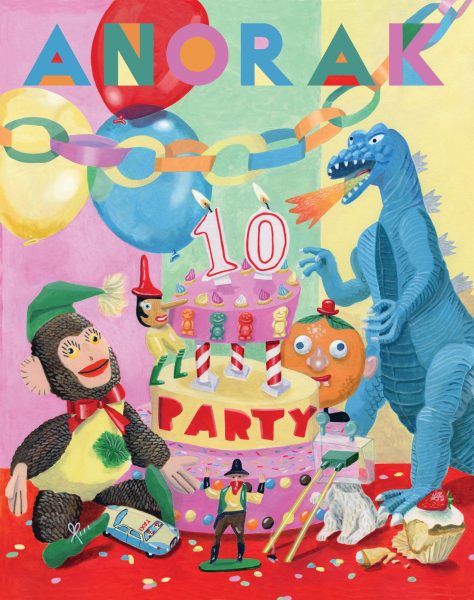 PARTY 10th Anniversary special edition // client - Anorak magazine
